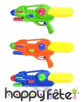 Canon pompe à eau avec réservoir.