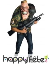 Costume punishment big bruizer avec masque