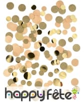 Confettis pailletés et dorés en papier kraft 30g, image 1