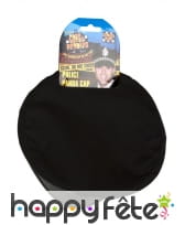 Casquette policier noire et blanche, image 1