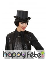 Cravate paillette noire, image 2