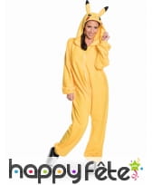 Combinaison Pikachu pour adulte, image 2