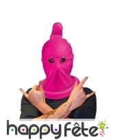 Cagoule préservatif rose