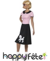 Costume pin-up des années 50