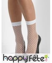 Chaussettes résille blanche, image 1