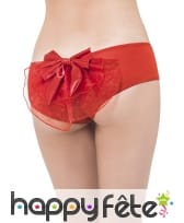 Culotte rouge burlesque