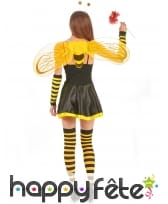 Costume rayé court d'abeille pour femme, image 2