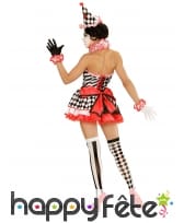 Costume robe courte de mime avec jupon, image 2