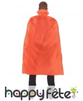 Cape rouge de vampire avec col, pour adulte, image 1