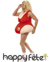 Costume rembourré de sauveteuse rouge, image 2