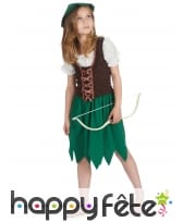 Costume robe de robin pour petite fille, image 1