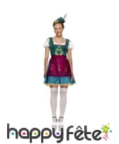 Costume robe Dirndl de Noël