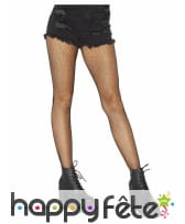 Collants résilles noirs cloutés, image 2