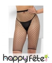 Cycliste résille noire