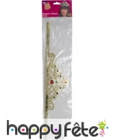 Couronne reine or et pierres, image 1