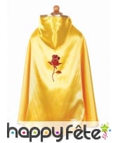 Cape réversible pomme et rose pour enfant