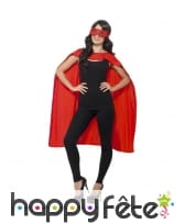Cape rouge pour adulte, image 1