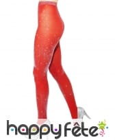 Collants rouges paillettes, image 1