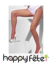 Collants résilles rose néon