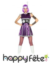 Costume robe robot futuriste