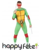 Costume Raphael, tortue ninja. Adulte, image 3