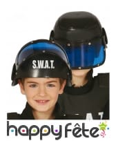 Casque SWAT anti émeute pour enfant