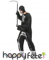 Combinaison squelette avec capuche, pour adulte, image 1