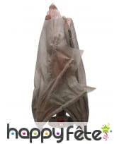 Chauve-souris décorative ailes repliées, 30cm