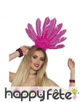 Coiffe samba de grande plumes, image 4