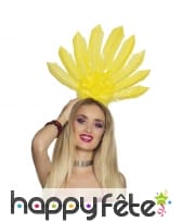 Coiffe samba de grande plumes, image 2