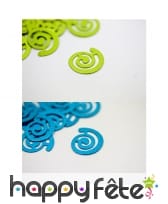 Confettis spirale de table