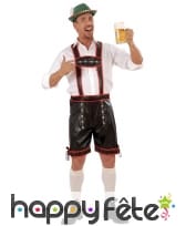 Costume salopette de bavarois pour adulte