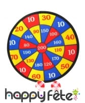 Cible scratch en tissu