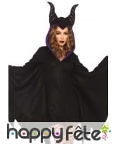 Cape sorcière maléfique à capuche, image 1