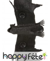 Chauve-souris noire de 20cm à suspendre, image 1