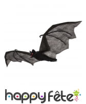 Chauve-souris noire de 54cm à suspendre