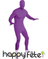 Combinaison seconde peau violette