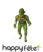 Costume seconde peau d'orc vert, image 1