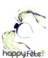 Cheveux spaghetti rose, image 1