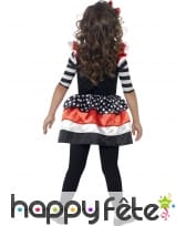 Costume Skull robe bouffante pour fillette, image 2