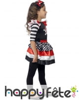 Costume Skull robe bouffante pour fillette, image 3