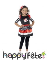 Costume Skull robe bouffante pour fillette, image 1