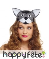 Chapeau tête de chat pour adulte