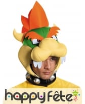 Coiffe tête de Bowser pour adulte