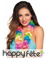 Collier Tahitien de luxe couleur fluo, image 1