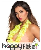 Collier Tahitien de luxe couleur fluo, image 6