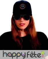 Casquette Top Gun bleu marine