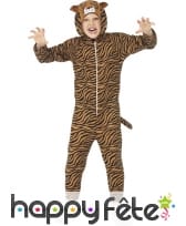 Combinaison tigre pour enfant