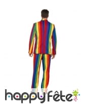 Costume trois pièces arc en ciel, image 2