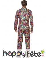 Costume trois pièces néon multicolore, image 1